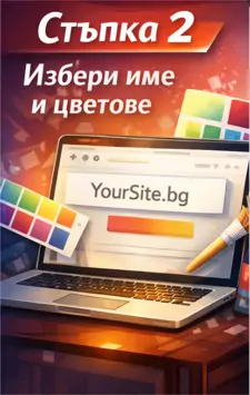 Избери име за сайта си
